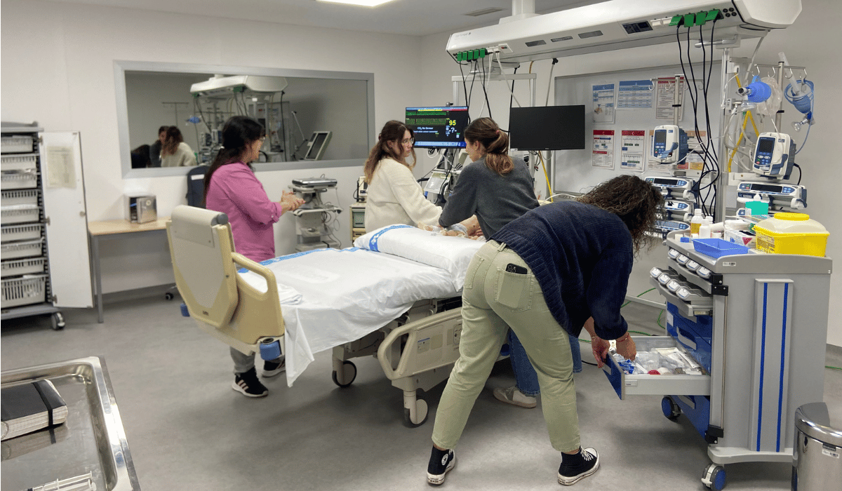 Àrea d'alta complexitat del Vall d'Hebron Centre de Simulació Clínica Avançada